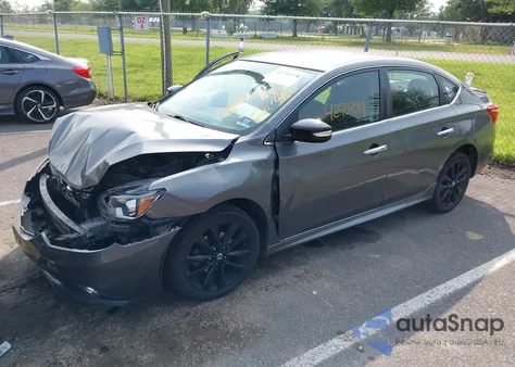 2017 Nissan Sentra Sr z USA, uszkodzony, nr VIN 3N1AB7APXHY337119